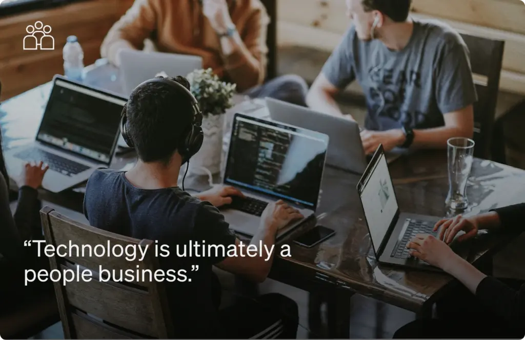 Group Picture – Ili Digital Team Working Together Productive